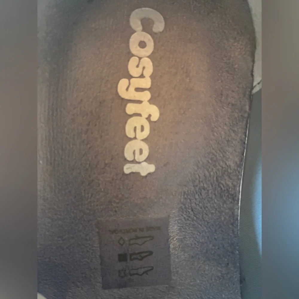 Cosyfeet Tango, Size 8, Extra Roomy Shoes, Navy Leather, Made For Wide Feet